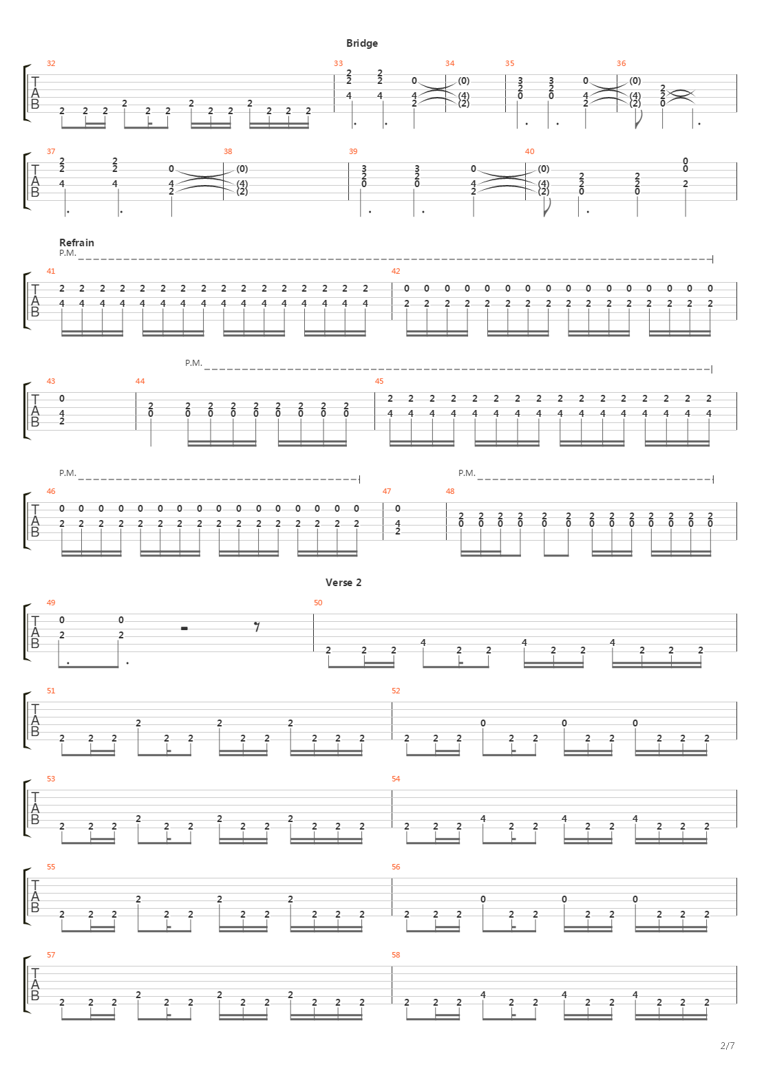 Parallel Minds吉他谱