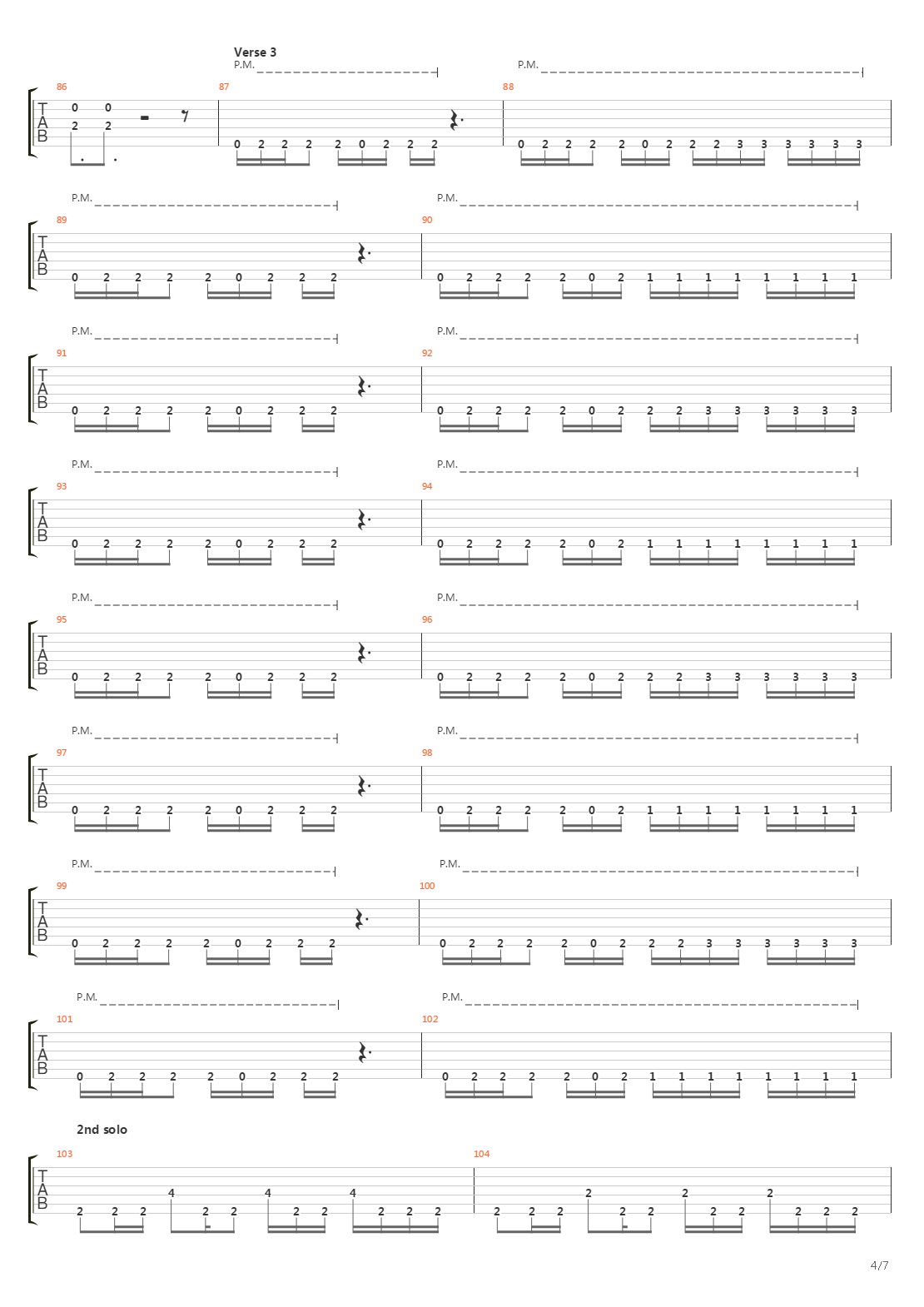 Parallel Minds吉他谱