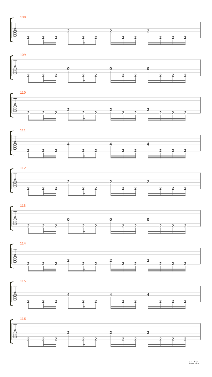 Parallel Minds吉他谱