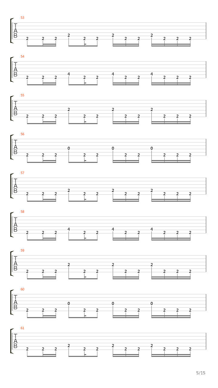Parallel Minds吉他谱