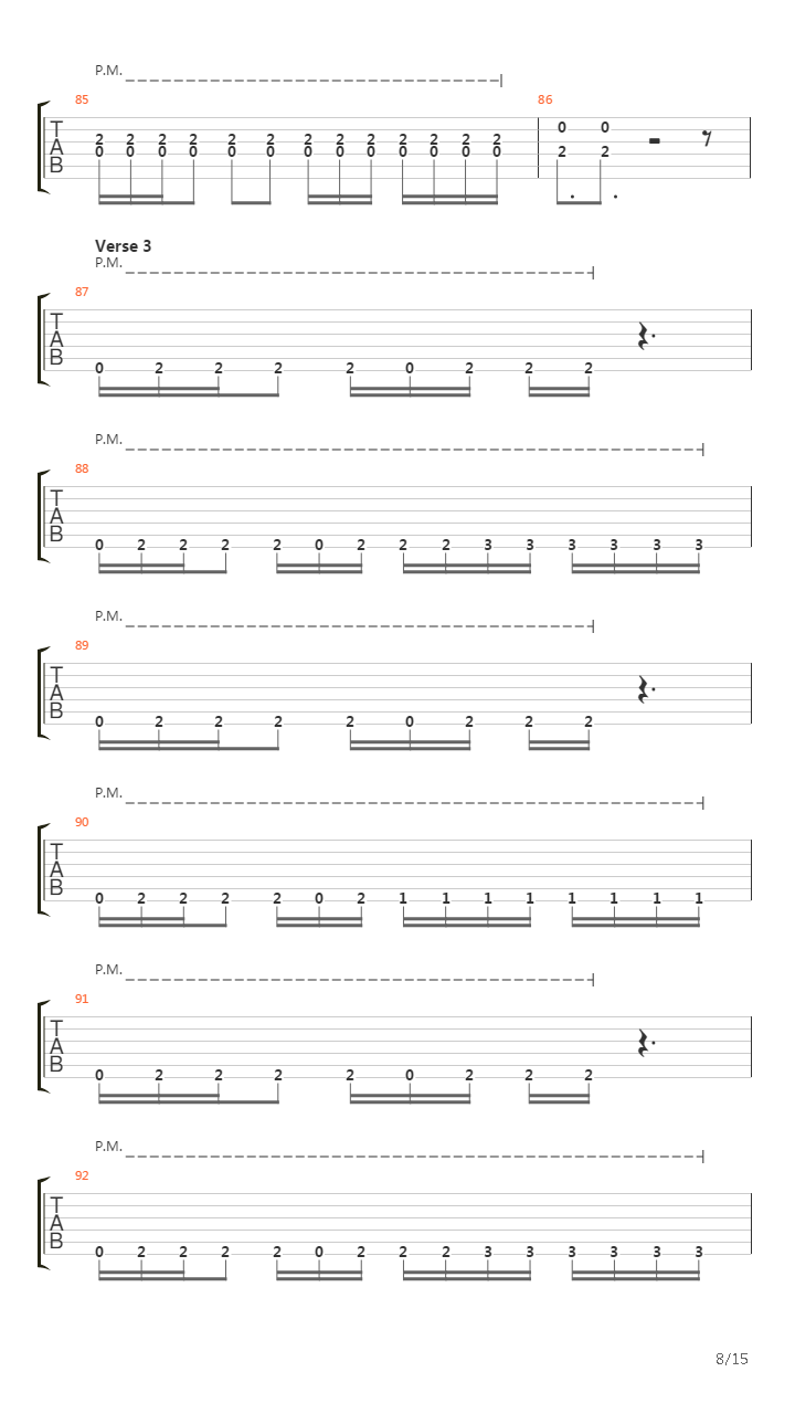 Parallel Minds吉他谱