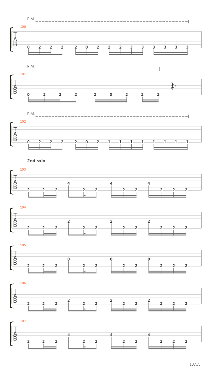 Parallel Minds吉他谱