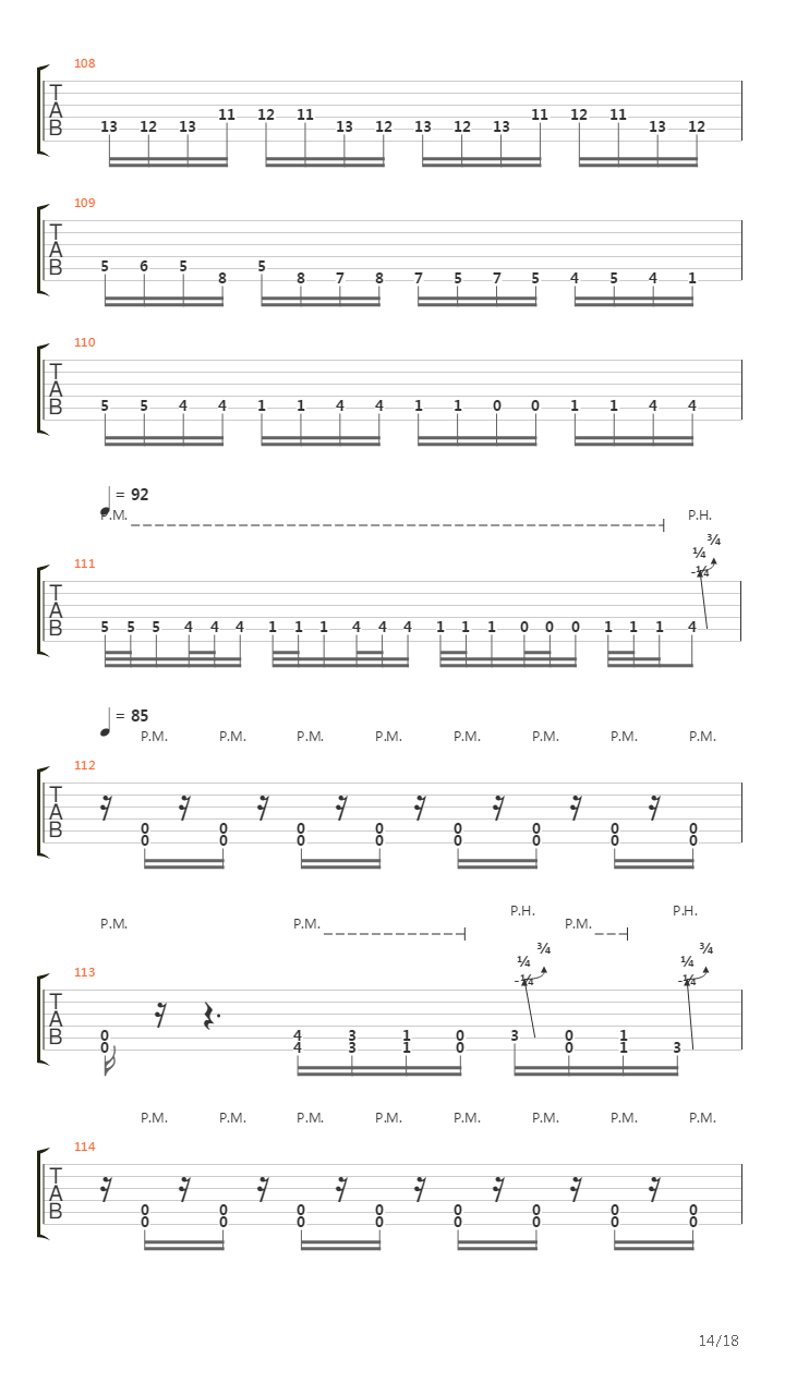 The Calming Effect吉他谱