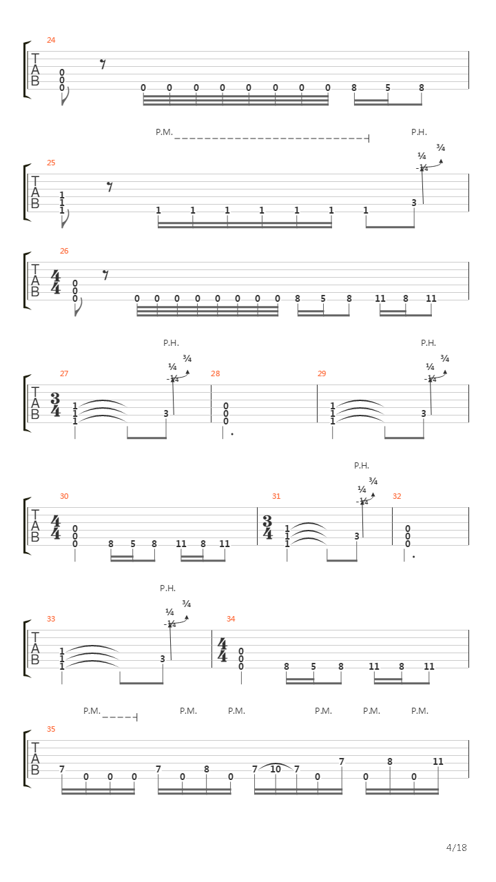 The Calming Effect吉他谱