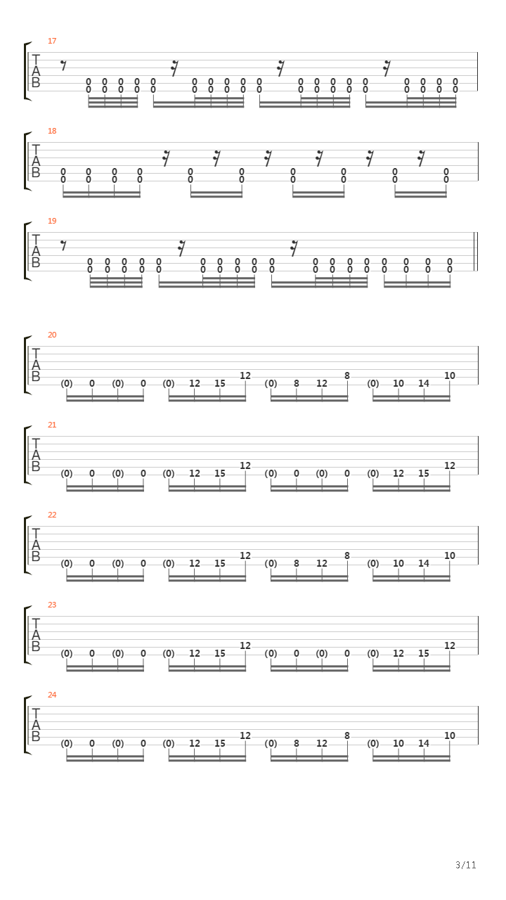 The Long Way Home吉他谱
