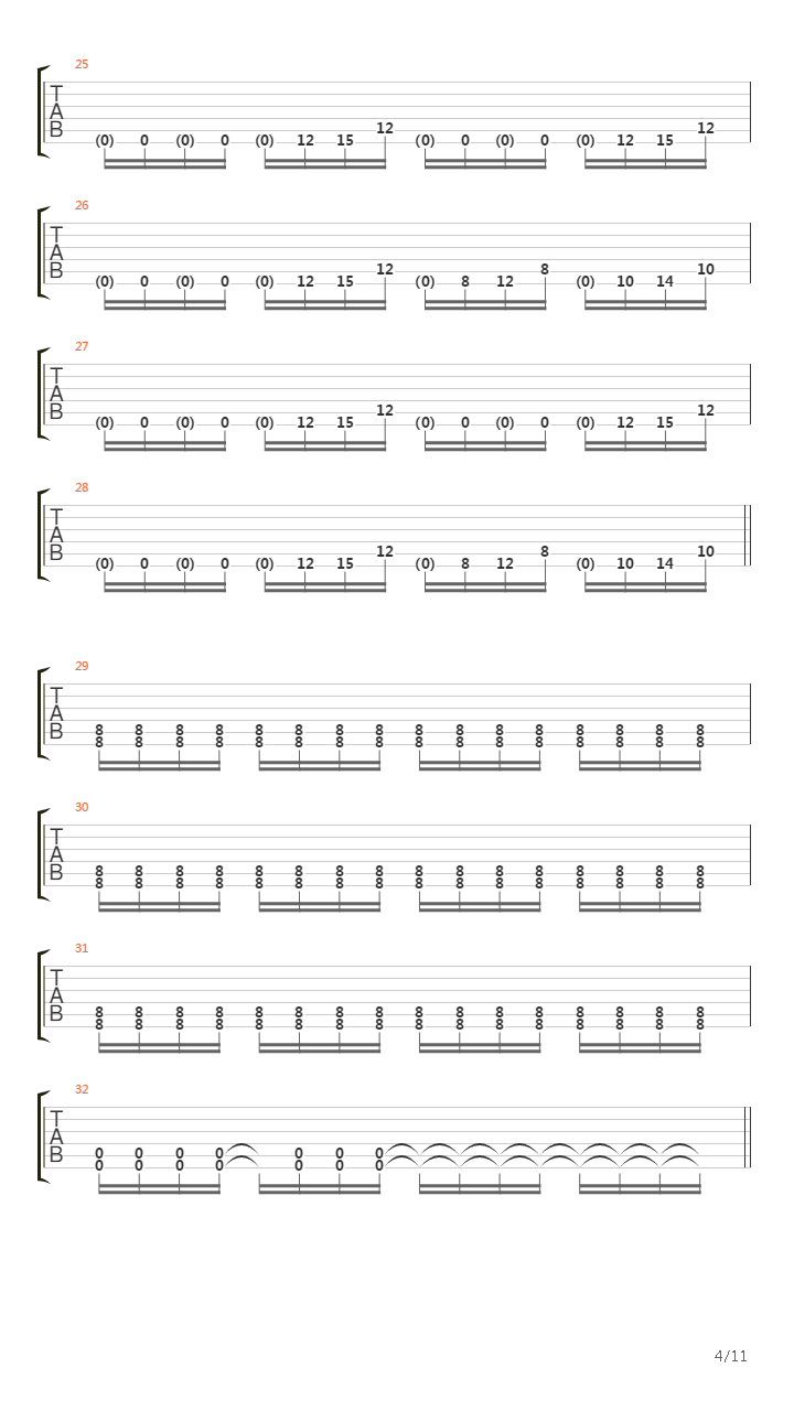 The Long Way Home吉他谱