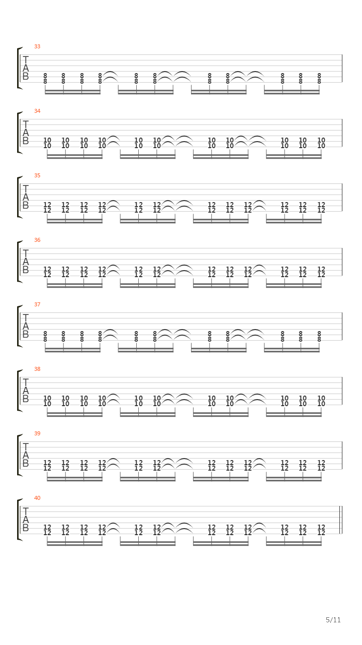 The Long Way Home吉他谱