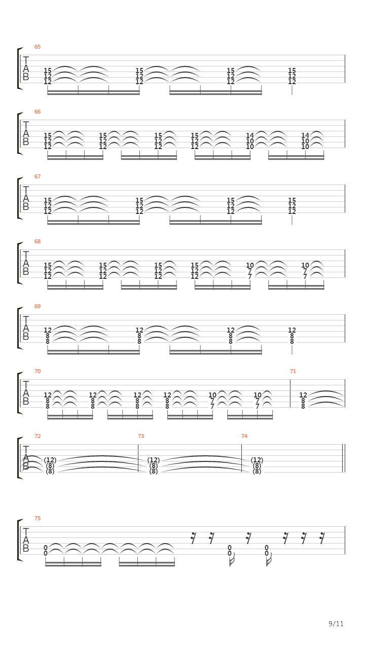 The Long Way Home吉他谱