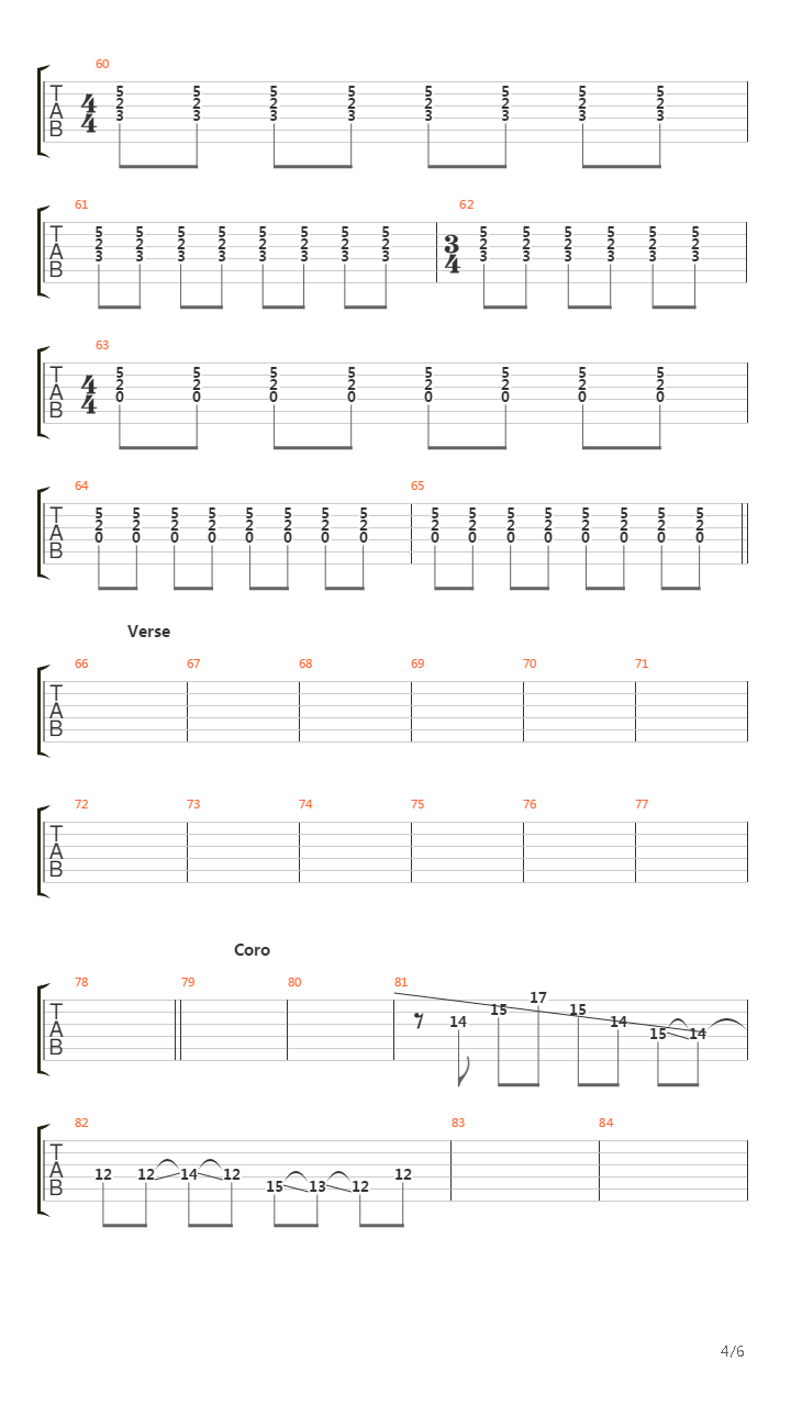 If We Were A Sinking Ship吉他谱