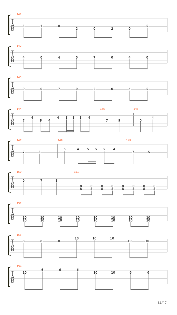 Beginnings吉他谱