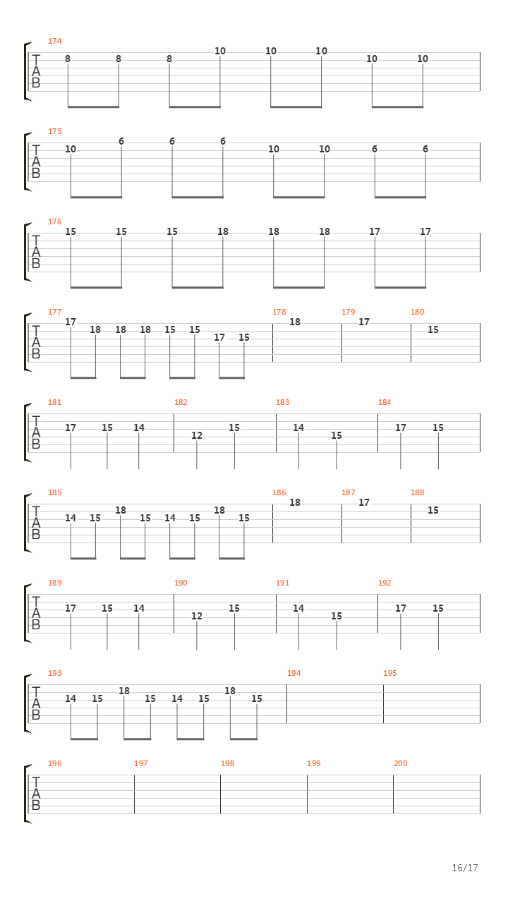 Beginnings吉他谱