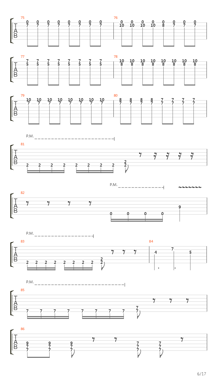 Beginnings吉他谱
