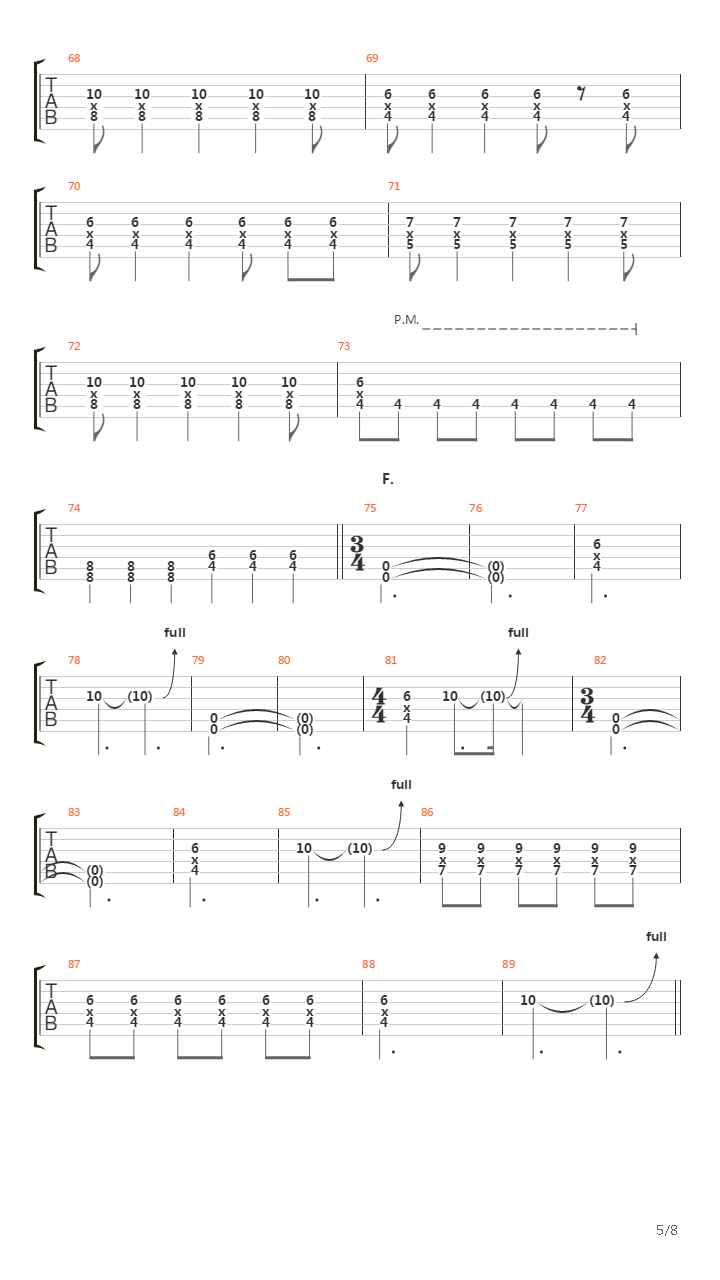 Versus吉他谱