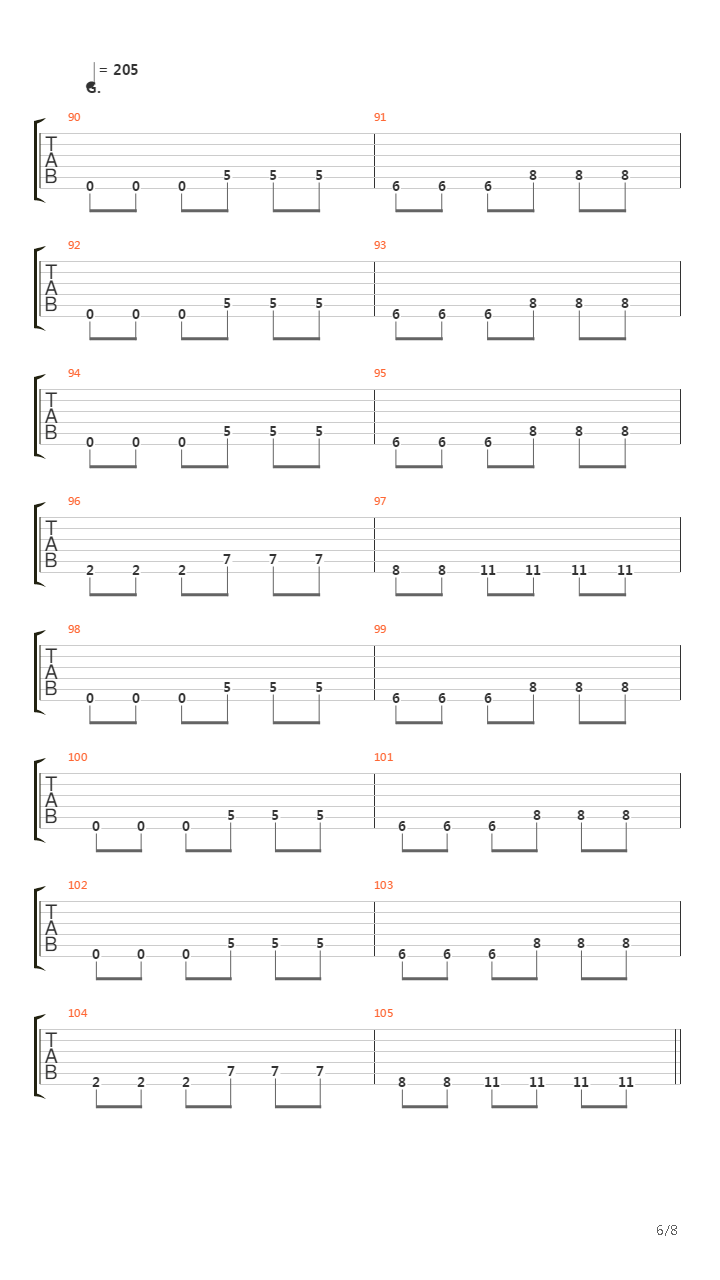 Versus吉他谱