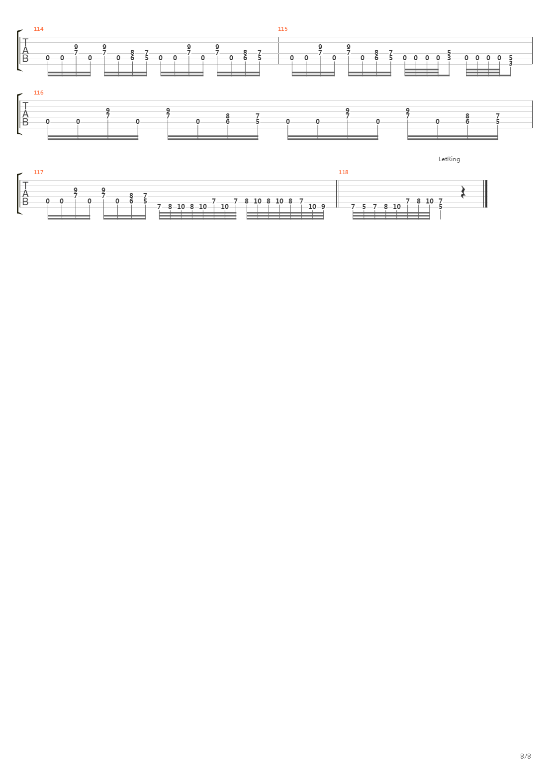 Totentanz吉他谱