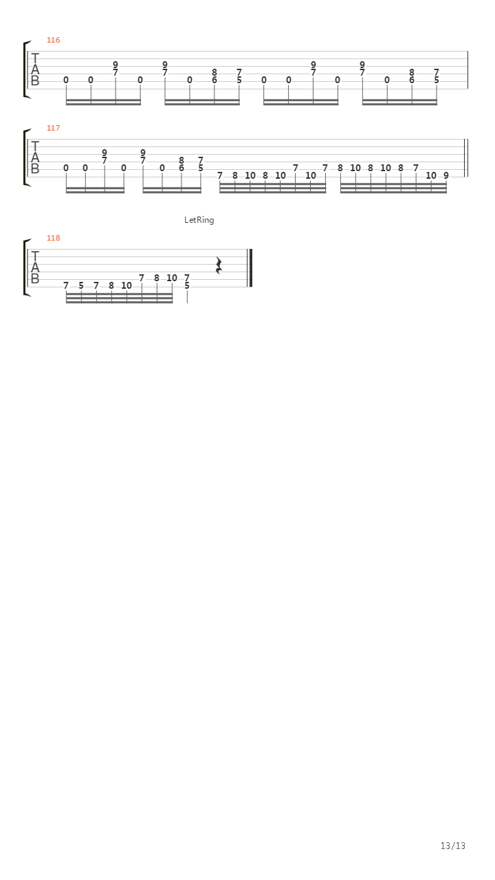 Totentanz吉他谱