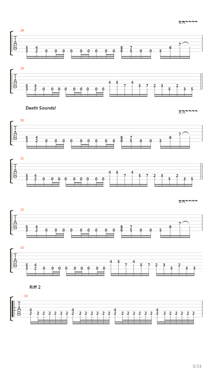 Totentanz吉他谱