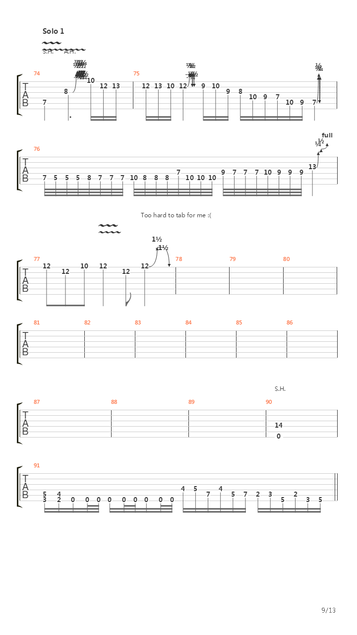 Totentanz吉他谱