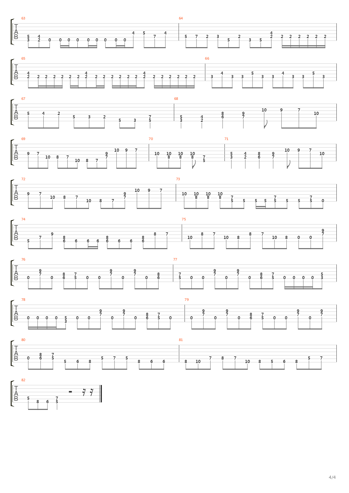 Totentanz吉他谱