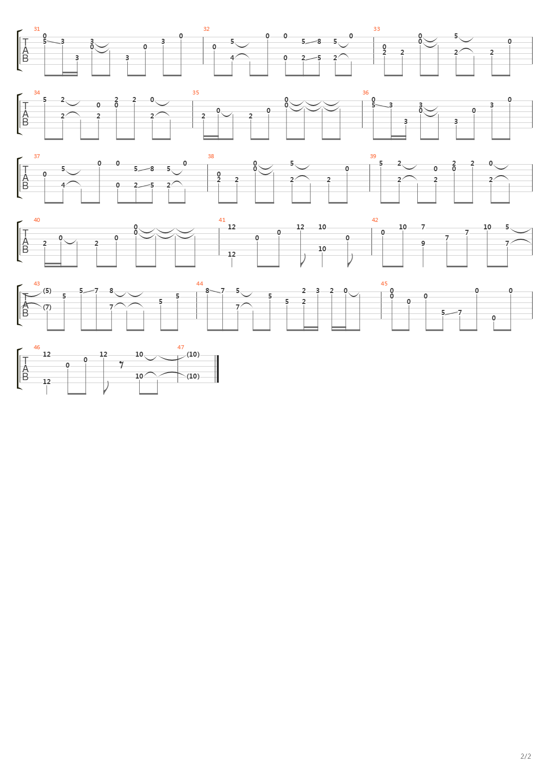 Without Wings吉他谱