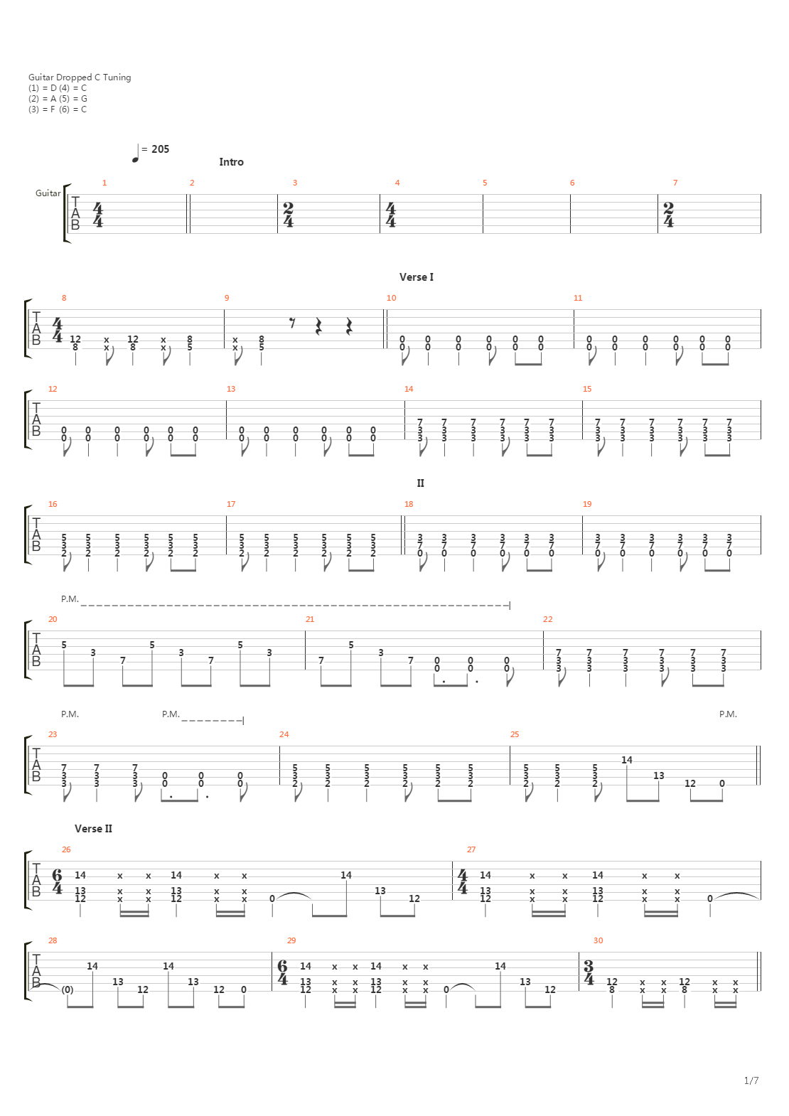 Compass吉他谱