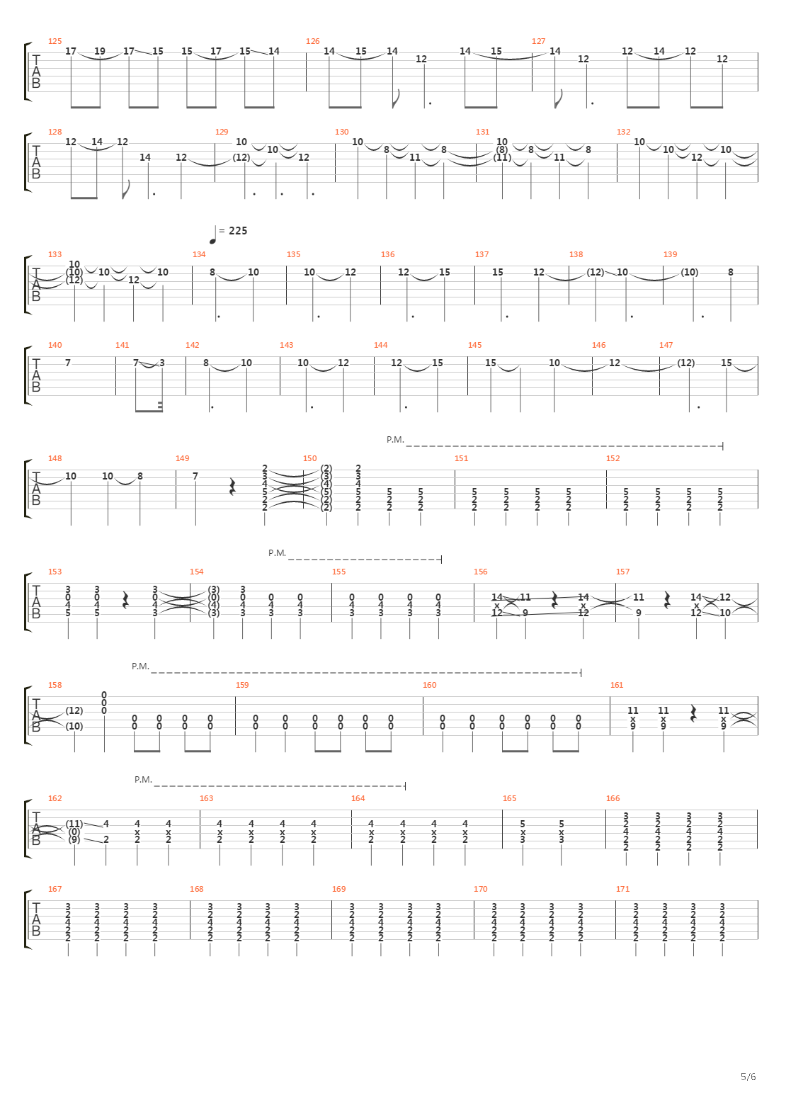 The Constant吉他谱