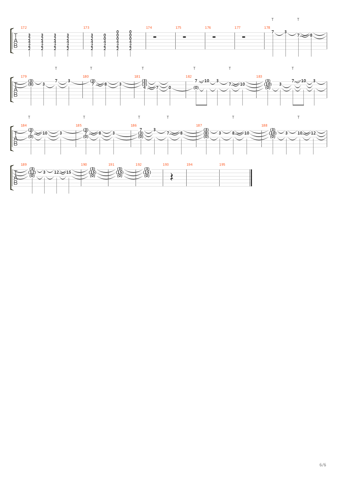 The Constant吉他谱