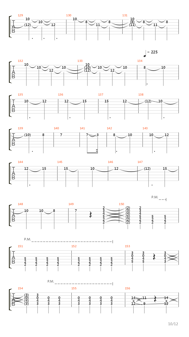 The Constant吉他谱