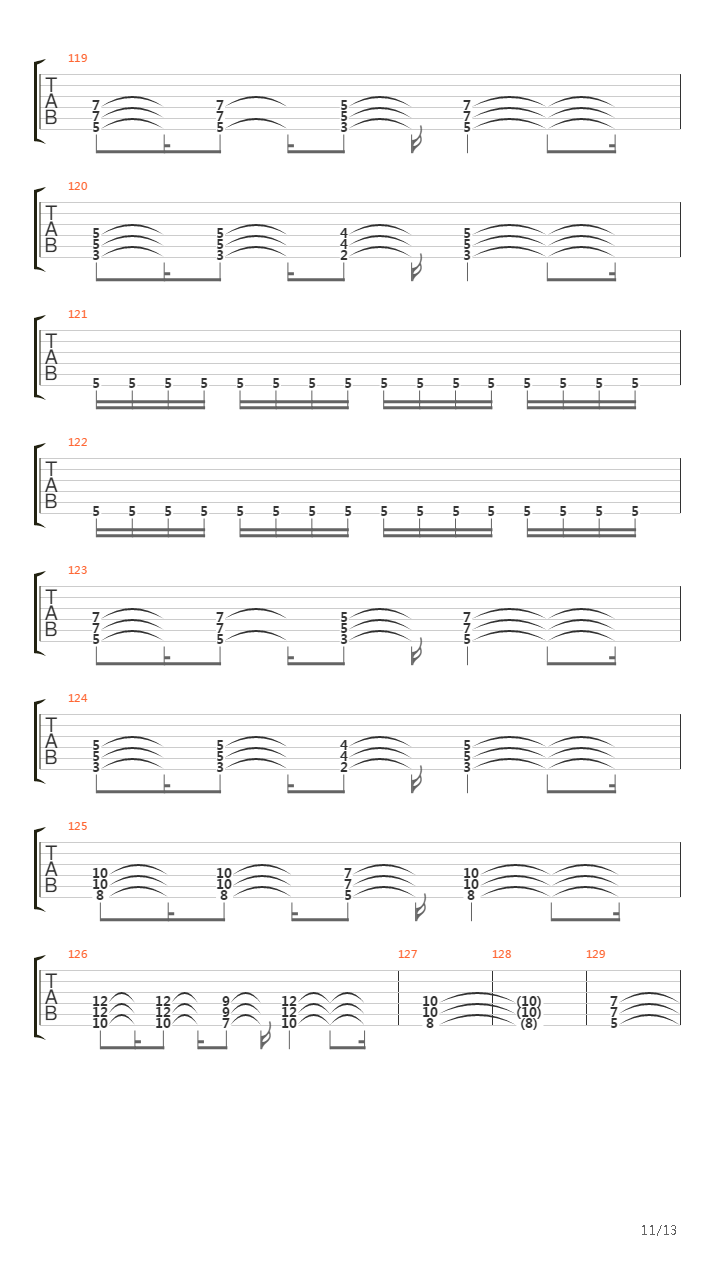 Trumpets Of Dawn吉他谱