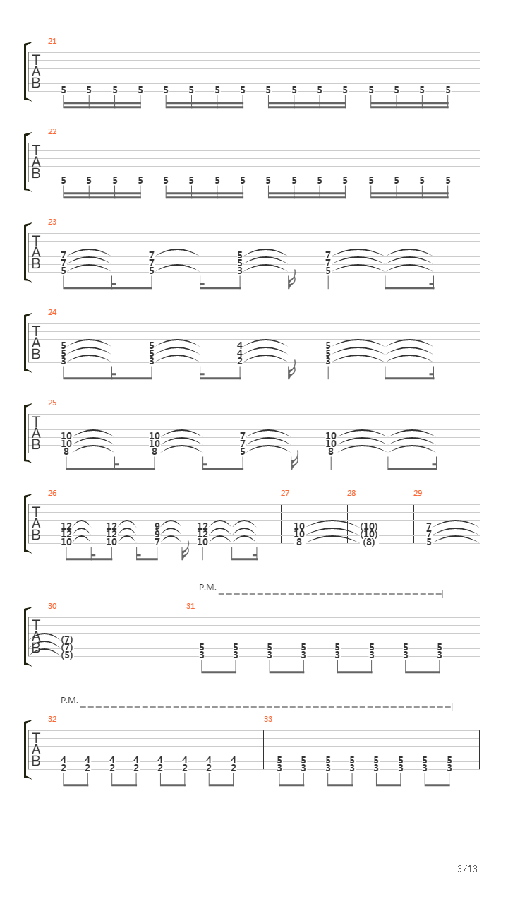Trumpets Of Dawn吉他谱
