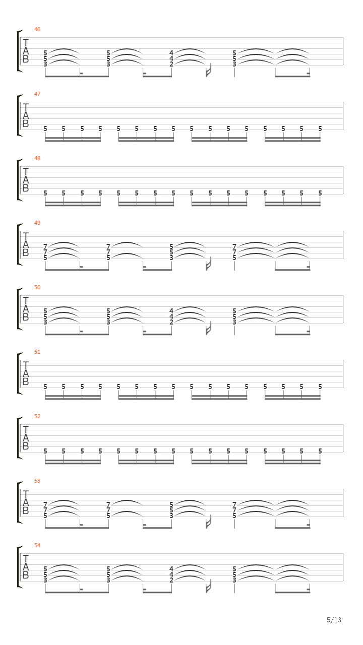 Trumpets Of Dawn吉他谱