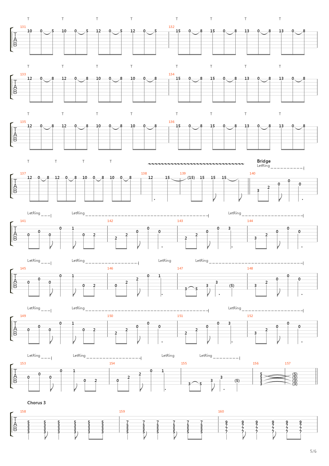 Bridges吉他谱