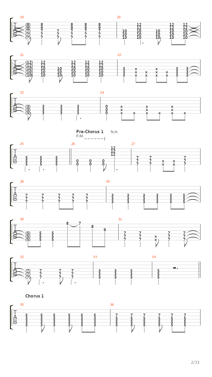 Bridges吉他谱