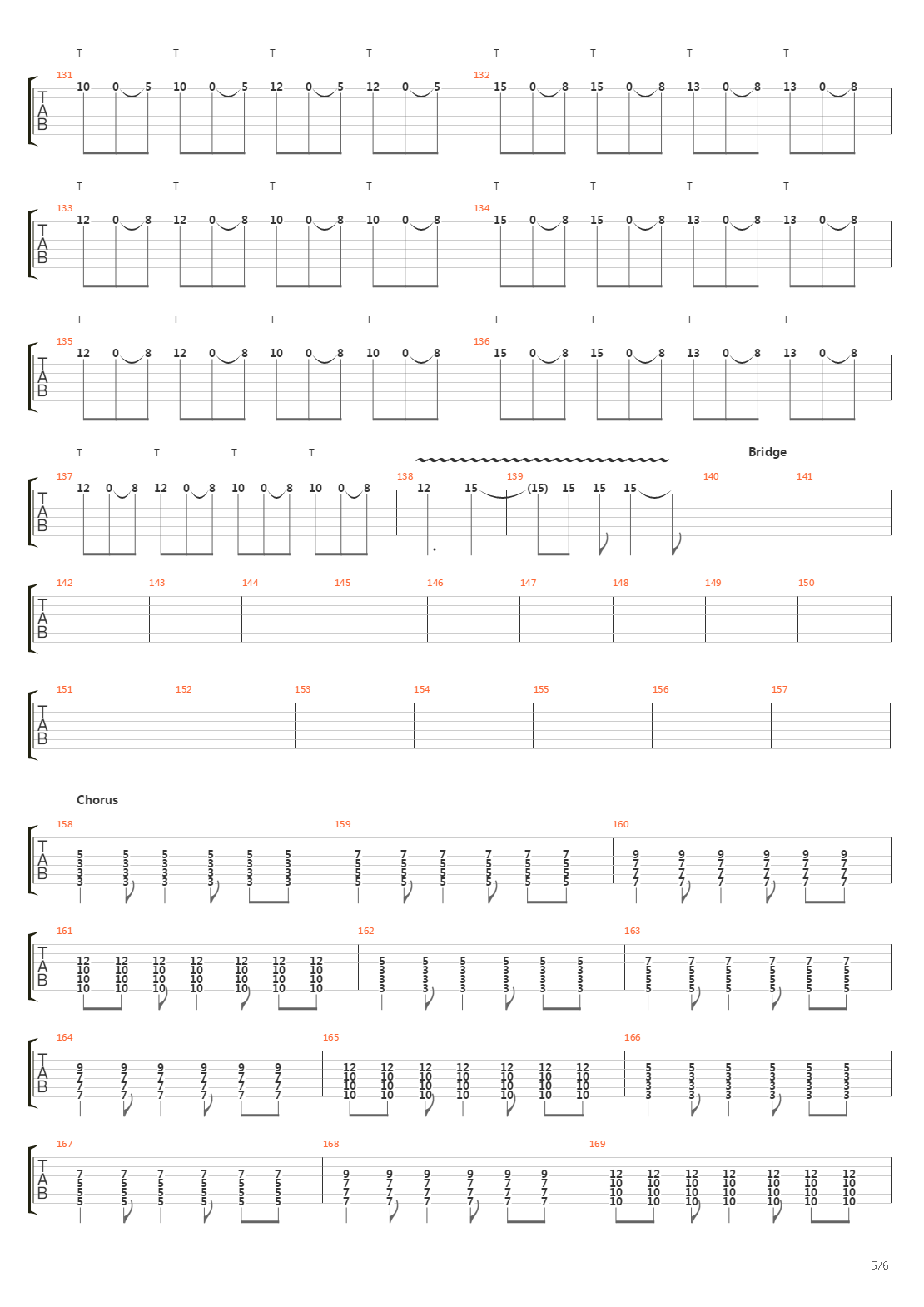 Bridges吉他谱