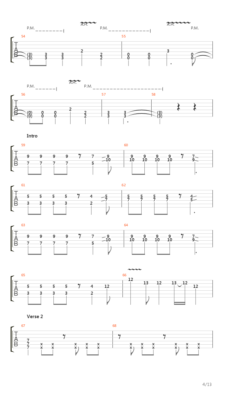 Bridges吉他谱