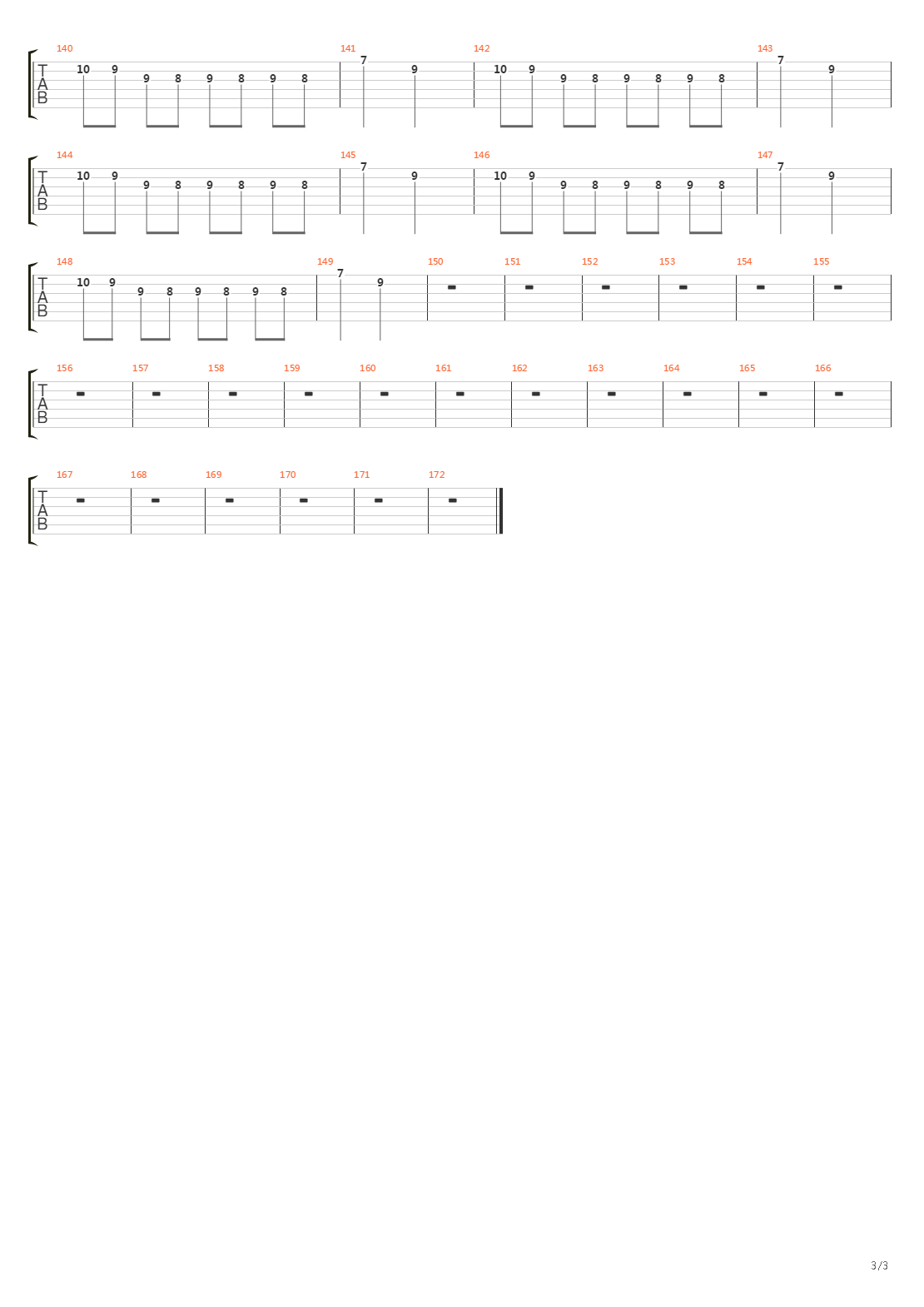River吉他谱