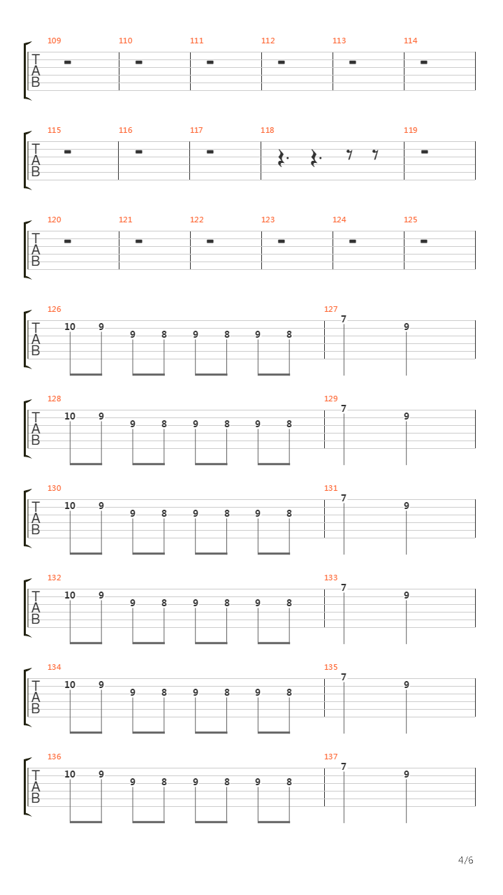 River吉他谱