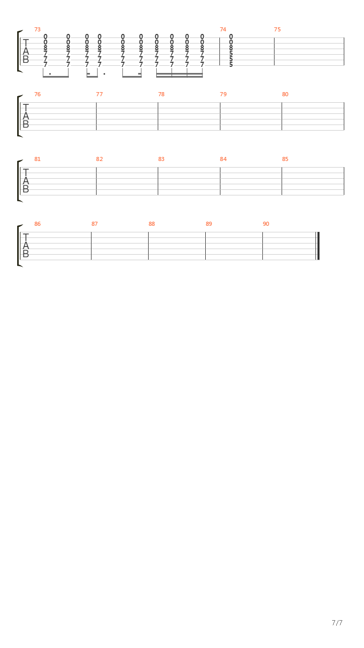 Caught In The Sun吉他谱