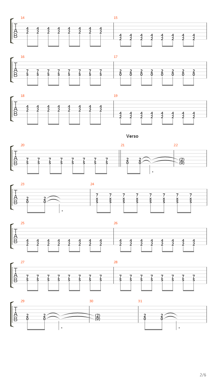Borizloser吉他谱