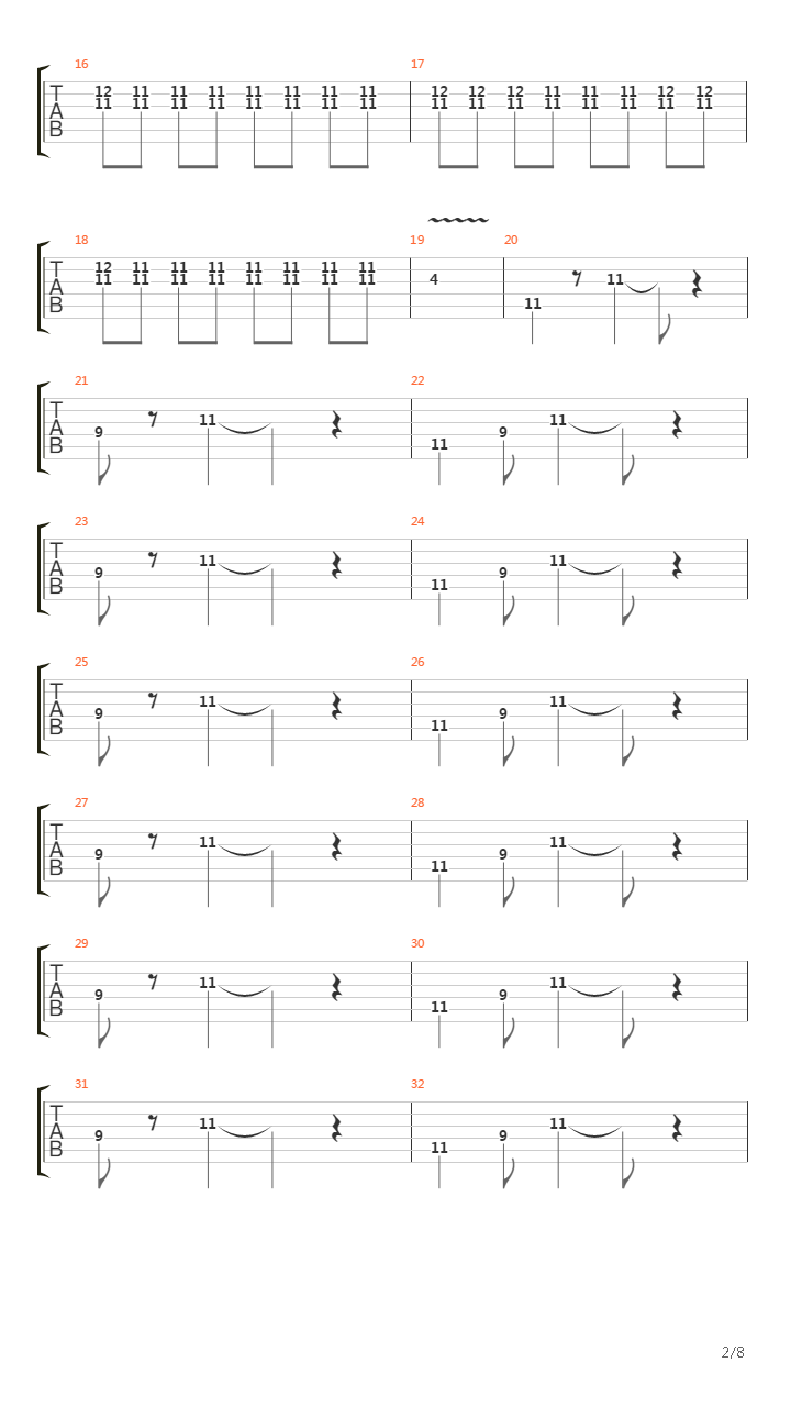 Dias Atras吉他谱