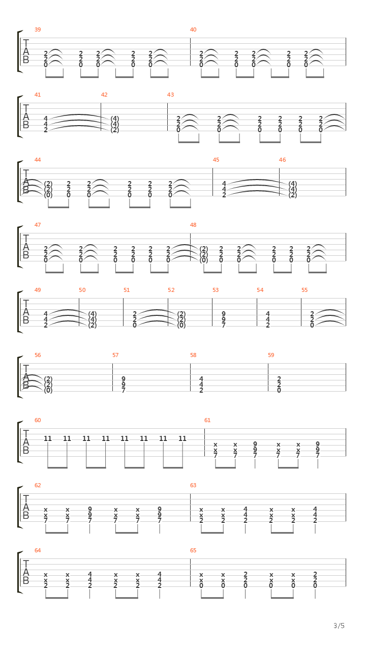 E Isso吉他谱