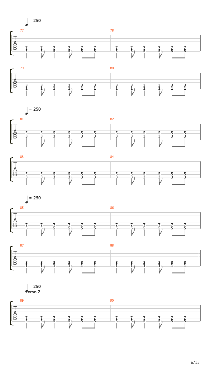 Um Minuto Para O Fim Do Mundo吉他谱