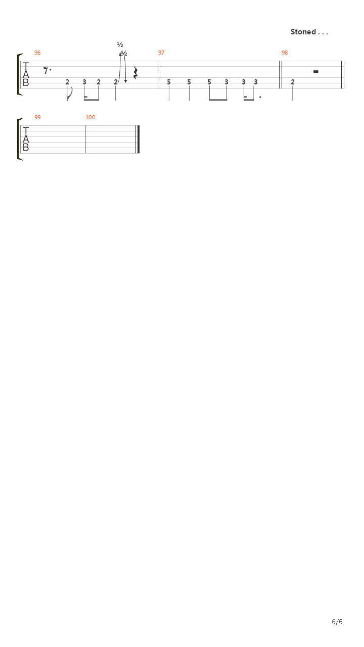 Low吉他谱