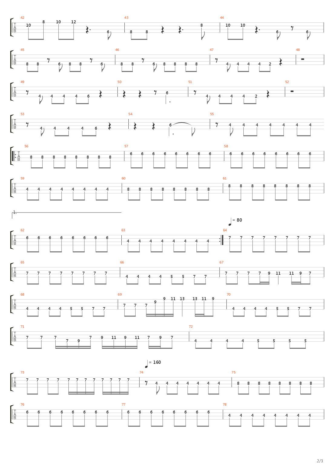 1985吉他谱