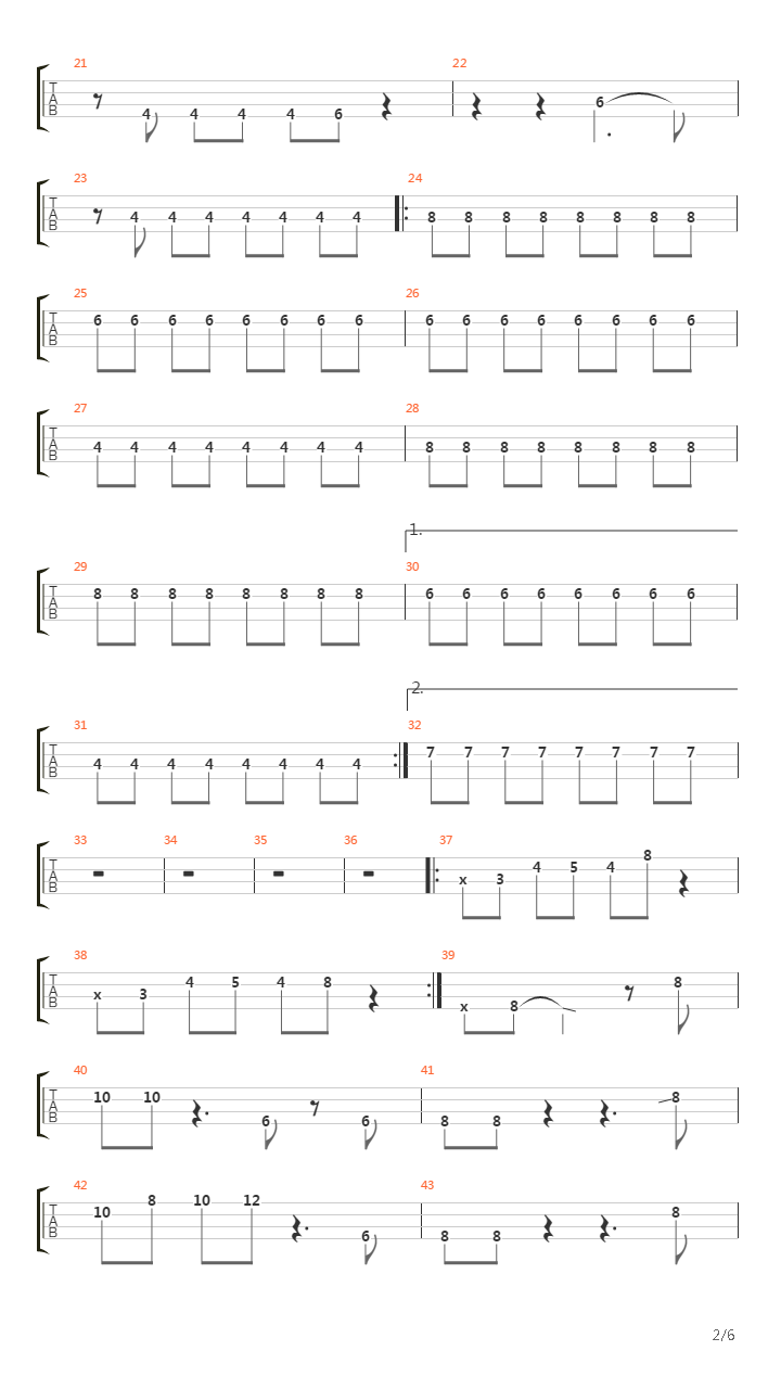 1985吉他谱