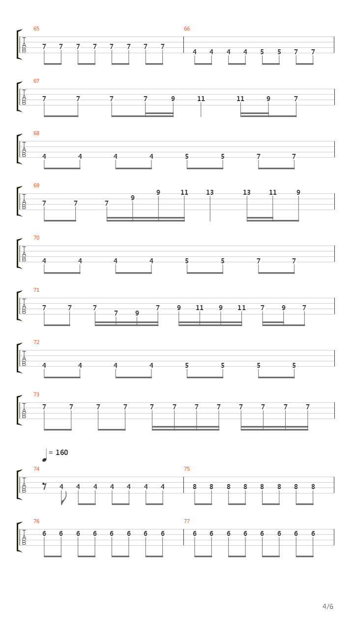1985吉他谱