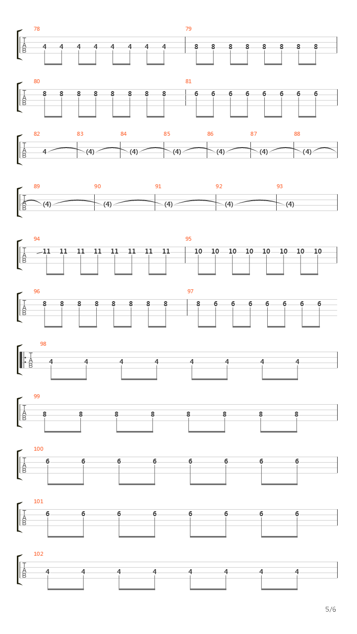 1985吉他谱