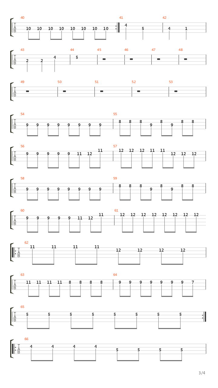 Saving Grace吉他谱