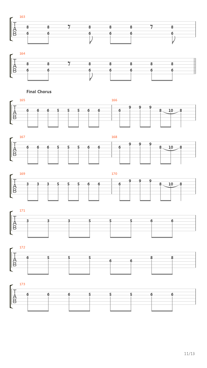 Serenade吉他谱