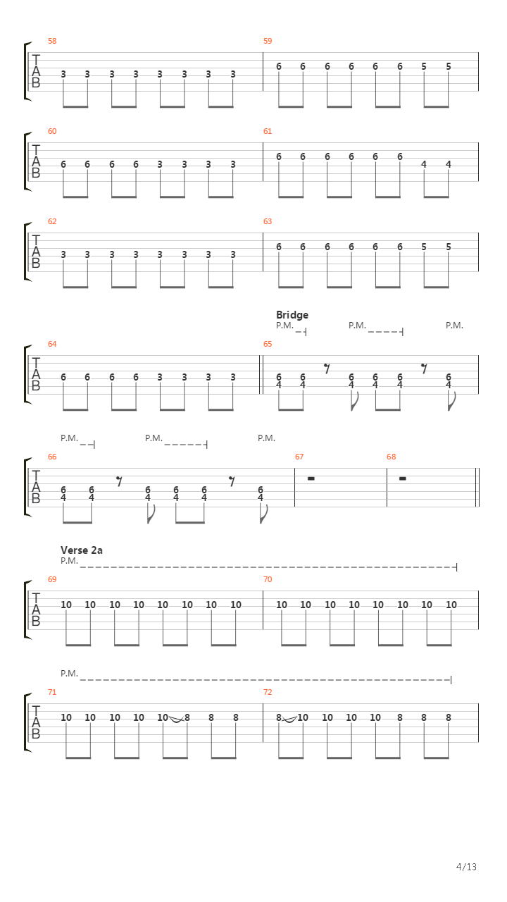 Serenade吉他谱